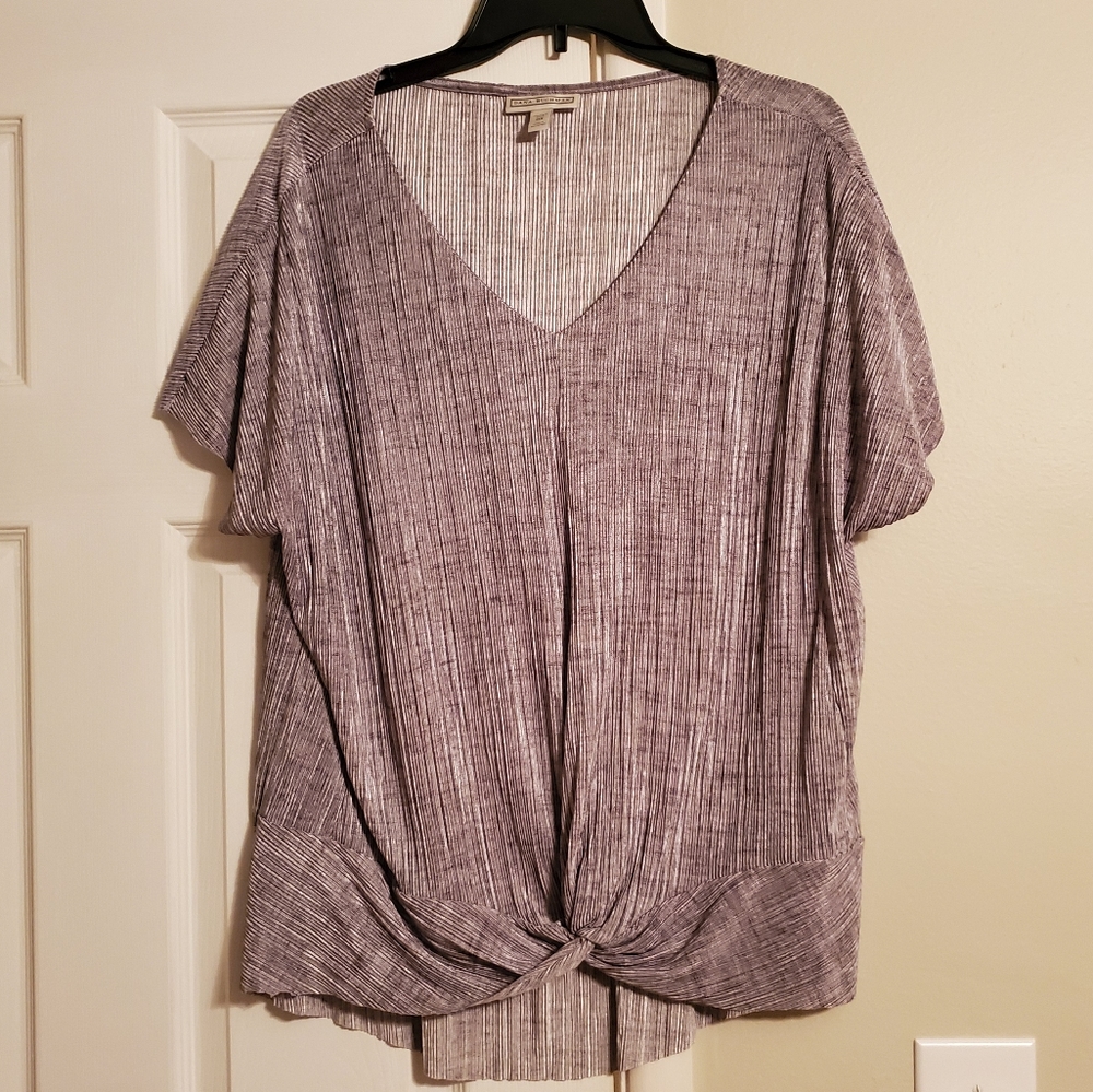 Dana Buchman Silver Top